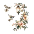 thumbnail image 2 of 2 Pegatinas De Pared Con Diseño De Pájaros Y Flores, Decoración De Pared Para Dormitorio, Baño, Oficinas, 2 of 7