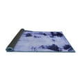 thumbnail image 2 of Ahgly Company Indoor Square Abstract Blue Modern Area Rugs, 8' Square, 2 of 4