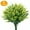 Yellow, variant on Viworld 8pcs Artificial Flowers Plastic Fake Plants UV Resistant Home In/Outdoor Garden Decor