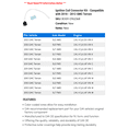 thumbnail image 2 of Ignition Coil Connector Kit - Compatible with 2010 - 2012 GMC Terrain - AC Delco, 2 of 2