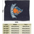 thumbnail image 3 of Bucknell University Fleece Blanket, Very Soft Microfiber Flannel Blanket for Couch Warm and Cozy for All Seasons, 3 of 6