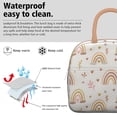 thumbnail image 3 of Insulated Lunch Bag Women Reusable Cute Tote Lunch Box for Adult Men Leakproof Cooler Lunch Bags for Office Lunch (Rainbow Cartoon ), 3 of 7