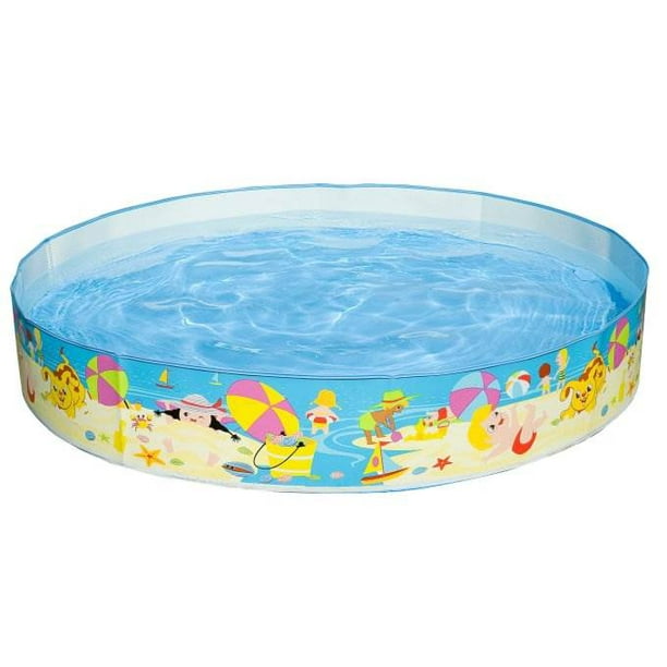 INTEX Beach Days Snapset Instant Kids Childrens Swimming Pool | 56451EP - Walmart.com - Walmart.com