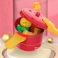 thumbnail image 4 of Toddler Kids Toys Kitchen Playset with Sound and Light Stir Fry Cooking Cooking Simulation Cookware Cooking Set for 3-4 Years Old Girl Birthday Gift, 4 of 6