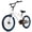 White, variant on Hykolity Kids Bike Boy Girl Bicycle 16 inch for Children Age 4-6 Height 38-48" Child Sport Bike BMX Handbar includes Training Wheel Black