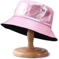 thumbnail image 4 of YooGuoGuo Trendy Waterproof Fisherman Hats Metallic Bucket Hat for Women and Men, 4 of 7