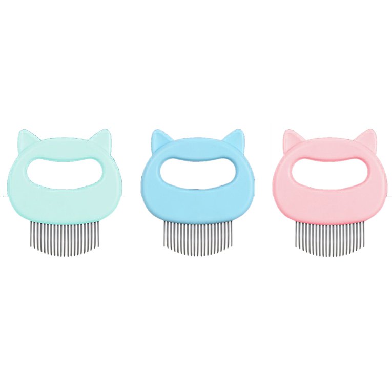 Cat Shell Comb Pet Cat Shell Comb Long And Short Hair Combing Artifact Opening Knot ...