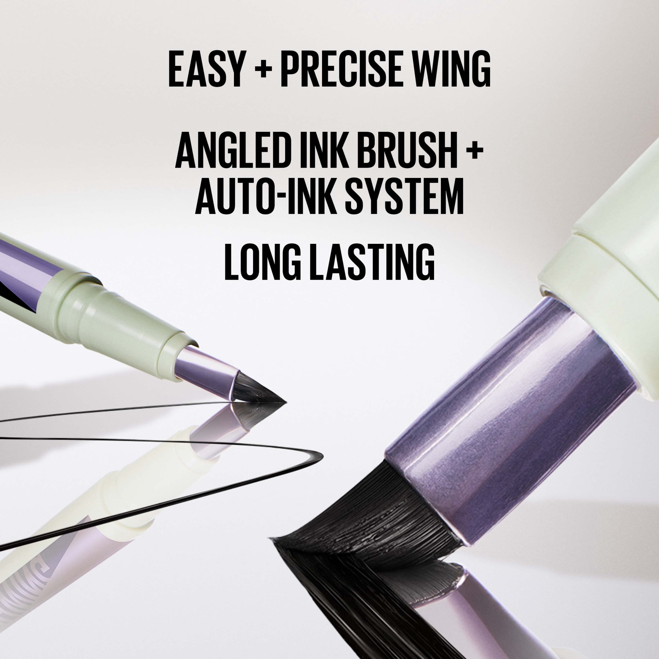 Maybelline Flash Wing Liner, Winged Liquid Eyeliner Pen, Long Lasting, Flash Brown, 0.02 fl oz
