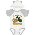 thumbnail image 3 of Inktastic I'm Excited for Oktoberfest with Cute Hedgehog Boys or Girls Baby Bodysuit, 3 of 5