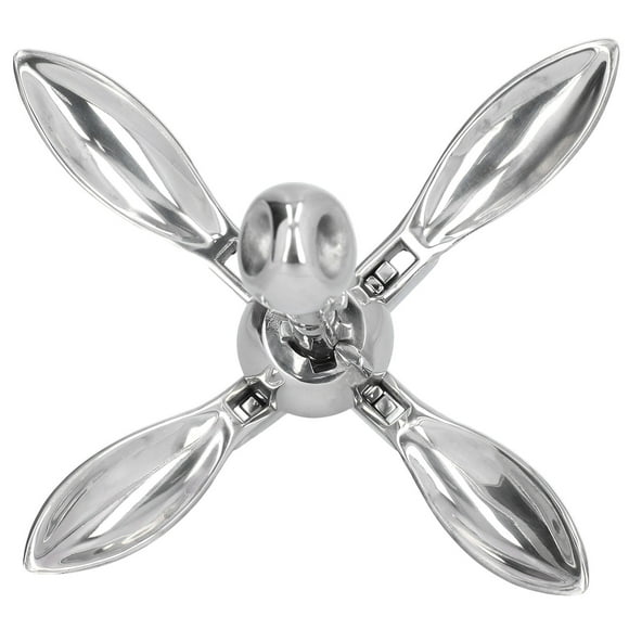 Boat Anchor, Boat Hardware Folding Grapnel Anchor Portable Folding Boat Anchor 3.3lbs for Marine Boat Yacht Dinghy
