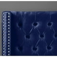 thumbnail image 4 of Aiden Velvet Platform Bed, 4 of 8