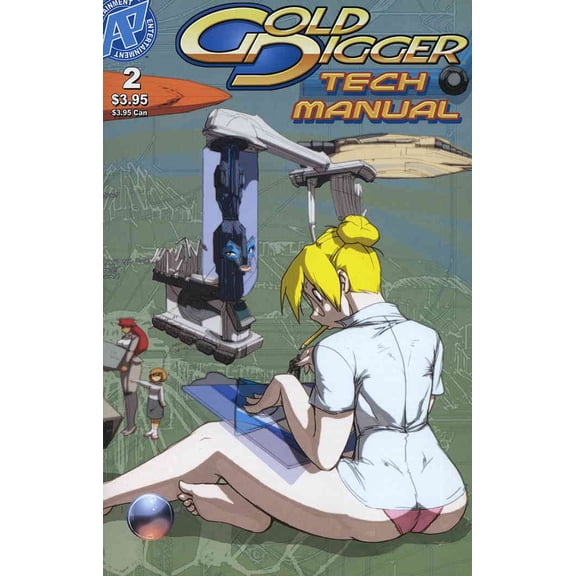 Gold Digger Tech Manual #2 VF ; Antarctic Comic Book