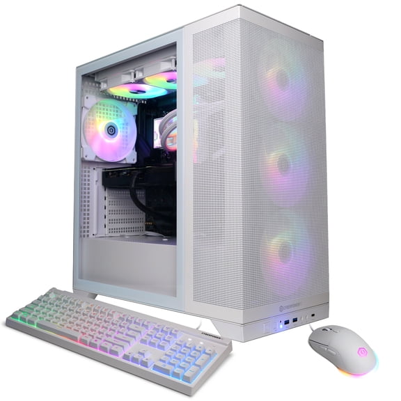 CyberPowerPC Gamer Supreme Gaming PC, AMD Ryzen 7 9800X3D, NVIDIA GeForce RTX 5060 Ti 16GB, 32GB DDR5, 2TB SSD, SLC11260CPG