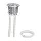 thumbnail image 3 of Interruptor pulsador para inodoro, fácil de instalar, redondo, de 38 mm, para reparación de de agua de inodoros, botones para de agua Plata, 3 of 9