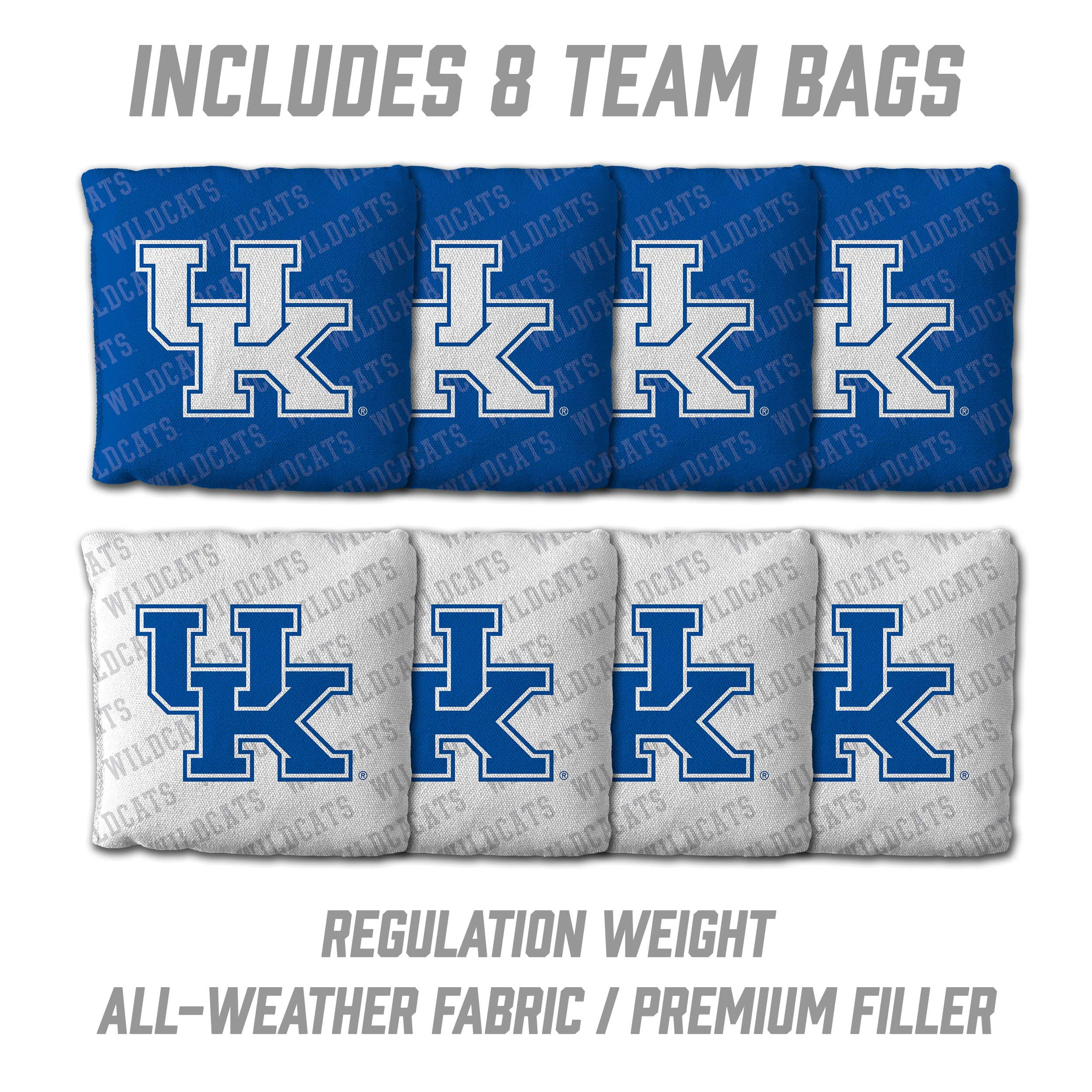 YouTheFan NCAA Kentucky Wildcats 2x4 Slogan Series Cornhole