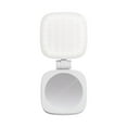 thumbnail image 2 of Magnetic Selfie Light with Built-in Mirror Portable Foldable Beauty Lamp 360 Rotation for Photos Live Streaming and Ambience, White, 2 of 4