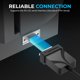 thumbnail image 5 of Cable adaptador serie USB-C a DB9 SABRENT USB 2.0 de 0,9 m, 5 of 9