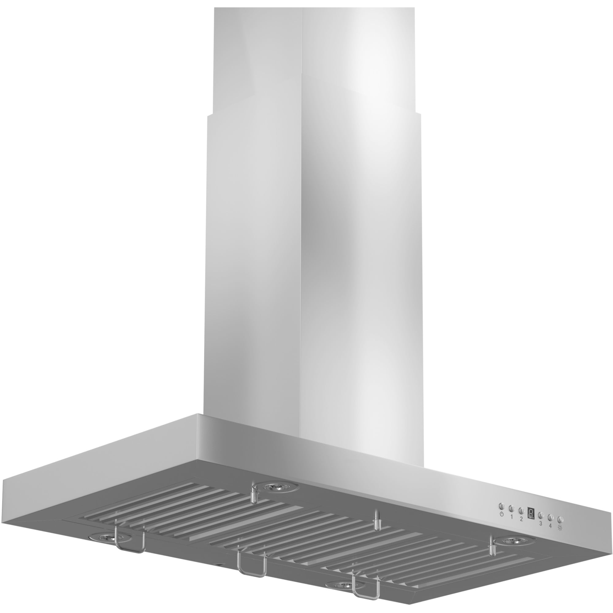 ZLINE 42 in. Island Mount Range Hood in Stainless Steel (KE2i-42)