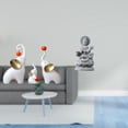 thumbnail image 2 of Figuras de familia de elefantes y esculturas de Buda Guan Yin, artesanías Feng Shui para sala de estar, dormitorio, escritorio, mesa, centros de mesa,, 2 of 8