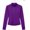 Purple, variant on ClodeEU Women's Mock Neck Long Sleeve Sports Half Zip T-Shirt,Solid Color Athletic Workout Top Purple,Womens Plus M