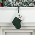 thumbnail image 5 of KCEHTA Christmas Stockings with Initials, Embroidered Knit Christmas Stocking Small Christmas Stockings Fireplace Hanging Knitted Christmas Stocking for Family Holiday Party Decor, 5 of 7