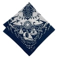 thumbnail image 2 of Jiibva Bandanas 1pc Cowboy Headband Print Neckwear Neckerchief Cycling, Square Neck Head Scarf Handkerchiefs, Wrap Scarf Wristband for Men Women, 2 of 7