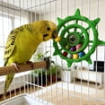 thumbnail image 2 of Pet Bird Entertainment Toy with Rotating Chewing Gadget for Cage Interaction and Movement - Cage Accessory for Parrot Play and Stimulation in Five Color Variants, 2 of 4