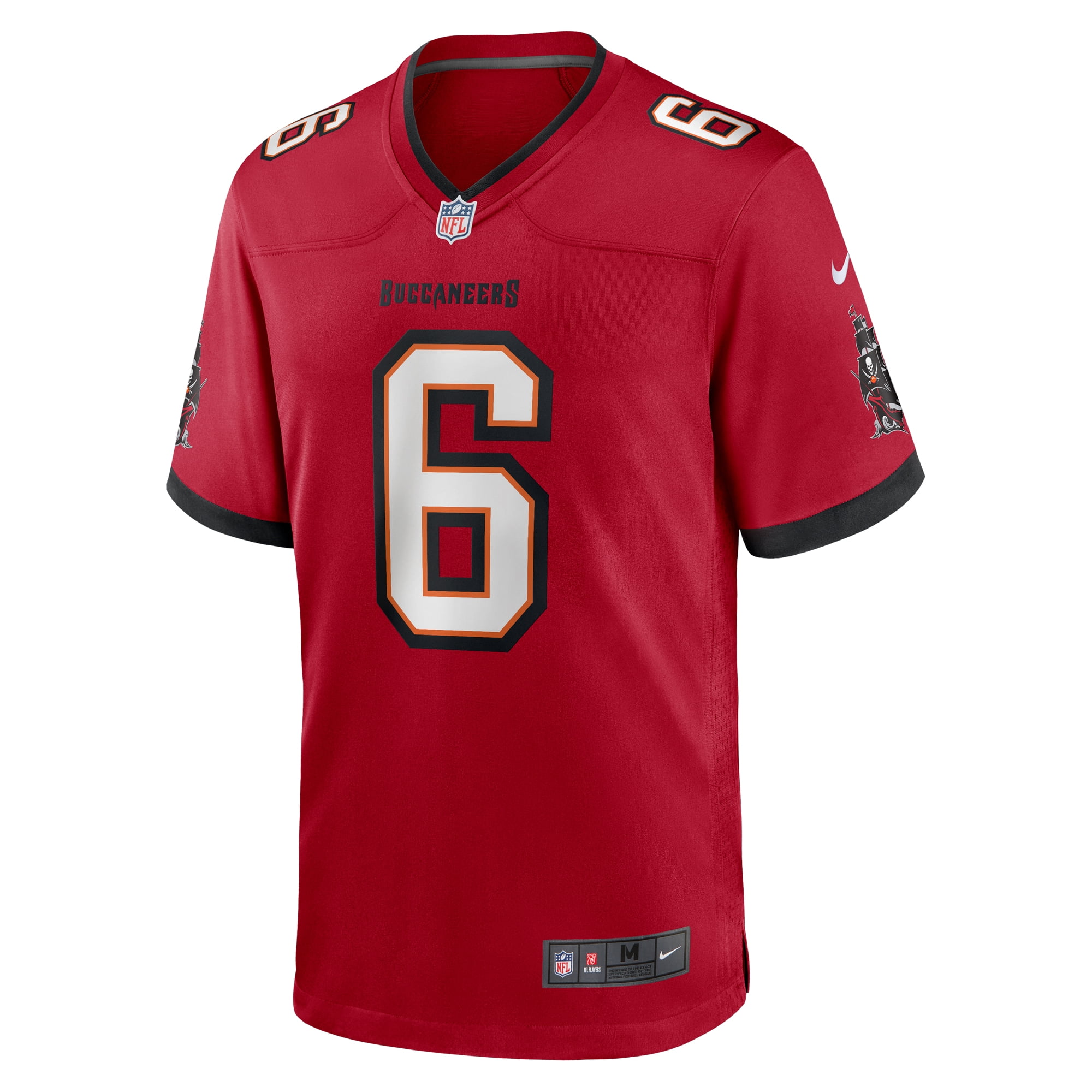 Men's Nike Baker Mayfield Red Tampa Bay Buccaneers Game Jersey