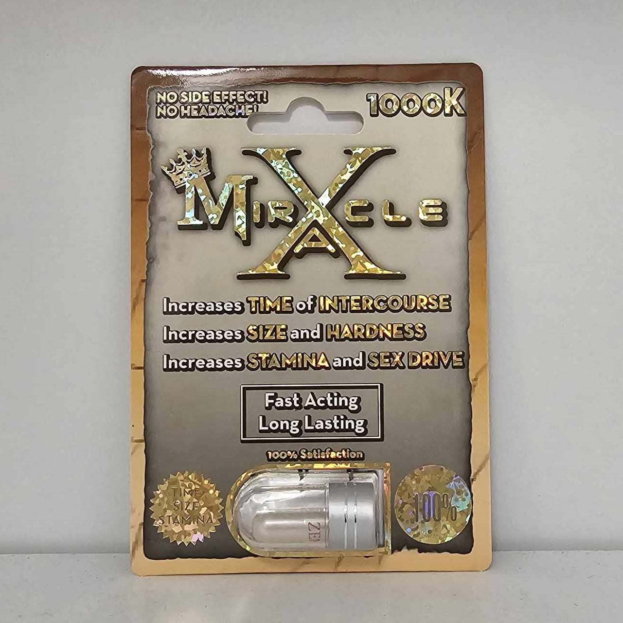 Xcalibur Gold 8000 Capsules, 2 Count, Lasts Up to 10 Days