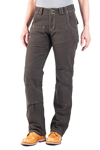 10 Functional Pockets Relaxed Fit Dovetail Workwear Day Construct Cargo Pants for Women 