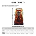 thumbnail image 4 of Sikiie Maple Leaf Meditating Fox Basketball Jersey Reversible Men's Mesh Athletic Sports Shirts Training Practice S-4XLXX-Large, 4 of 6