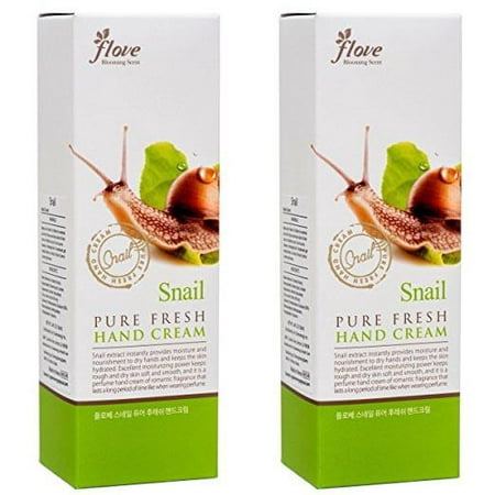 Flove Hand Cream 3.4 ounce Korean Cosmetics (Snail) 2