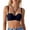 Blue, variant on MDUKONU Women’s Bras Womens Seamless Wireless Supportive Bra Push Up Comfort Soft No Underwire Full Coverage T-Shirt Bra Black 38