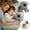 Grey, variant on Toy Emotional On Demand Soft Koala Mimics Natural Movements Realistic Stuffed Animal Toy for Cozy Comfort for Kids and Collectors