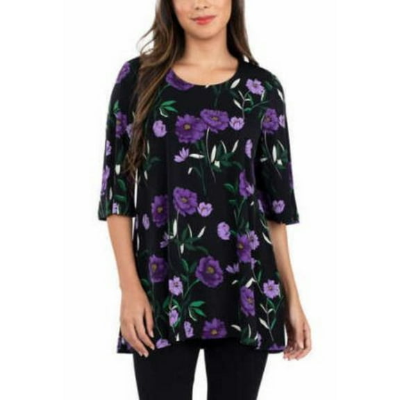 Leota Ladies' Tunic (Poppy Purple, Medium)