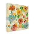 thumbnail image 2 of Trademark Fine Art 'Playful Floral Trio III' Canvas Art by Silvia Vassileva, 2 of 4