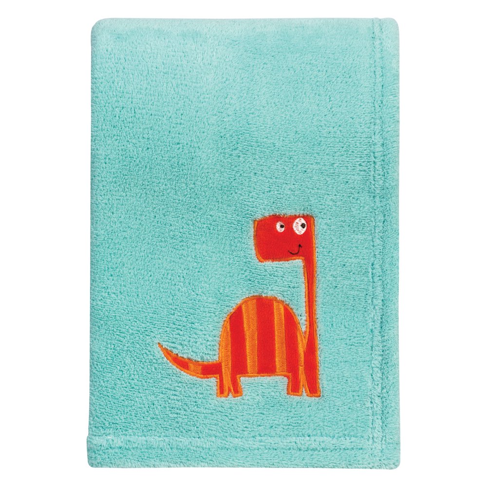 Dinosaur Roar Plush Baby Blanket