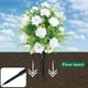 thumbnail image 5 of Simulación de Flor de Suelo con Estaca | Rosas Artificiales y Eucalipto | Decoración de Jardín de Plástico Multicolor | Arreglo Floral Artificial Realista para Patio, Balcón y Hogar, 5 of 6