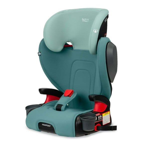Britax Highpoint Backless Belt-Positioning Booster Seat - Green Ombre (SafeWash)