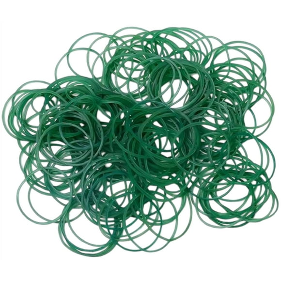 Ligas elásticas de goma fuerte FlexiGreen VentDepot MXFGR-001 1 Paquete 100 PiezasVerde