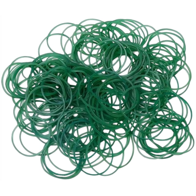 Ligas elásticas de goma fuerte FlexiGreen VentDepot MXFGR-001 1 Paquete 100 PiezasVerde