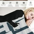 thumbnail image 3 of Orinice Running Man Warm Lightweight Blanket Soft Fleece Blankets All Seasons for Bed Couch Sofa Decor Cow Gifts 50x60in, 3 of 6