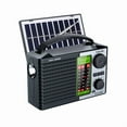 thumbnail image 1 of Radio Portátil AM FM SW con Linterna y Altavoz Bluetooth. Radio de Emergencia para Acampar Al Aire Libre y Emergencias., 1 of 1