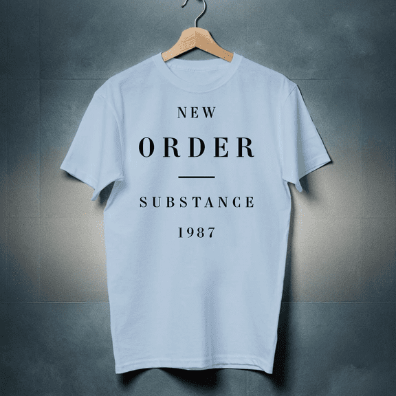New Order Substance 1987 T Shirt Mens Licensed Rock White All Size NL2101