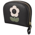 thumbnail image 4 of Cartera de mujer Cartera pequeña de cuero con ranuras para tarjetas Monedero pequeño para niña, 4 of 4