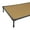 Brown Gold, variant on Veehoo Chew Proof Dog Bed, Cooling Raised Pet Cot, Rustless Aluminum Frame, Gray, Medium