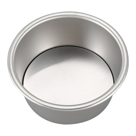 

6 Inch Sandwich Cake Baking Tin Pan Mould Box Round Deep Loose Base Bottom Aluminum