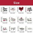 thumbnail image 3 of YOHAVEN 12Pcs Valentine's Day Cake Toppers Heart Picks Wedding Dessert Party Decoration Birthday Engagement Treats, 3 of 7