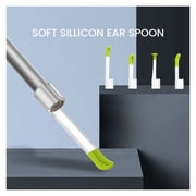 Ear Camera with 5.0 Inch Digital Otoscope 1080P HD LCD Screen Safety Visual Ear Cleaning Camera with 6 LED Ear Spoon ,Various Applicable