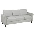 thumbnail image 6 of Clearance! 3-Seat Sofa Living Room Linen Fabric Sofa (Light Gray), 6 of 6